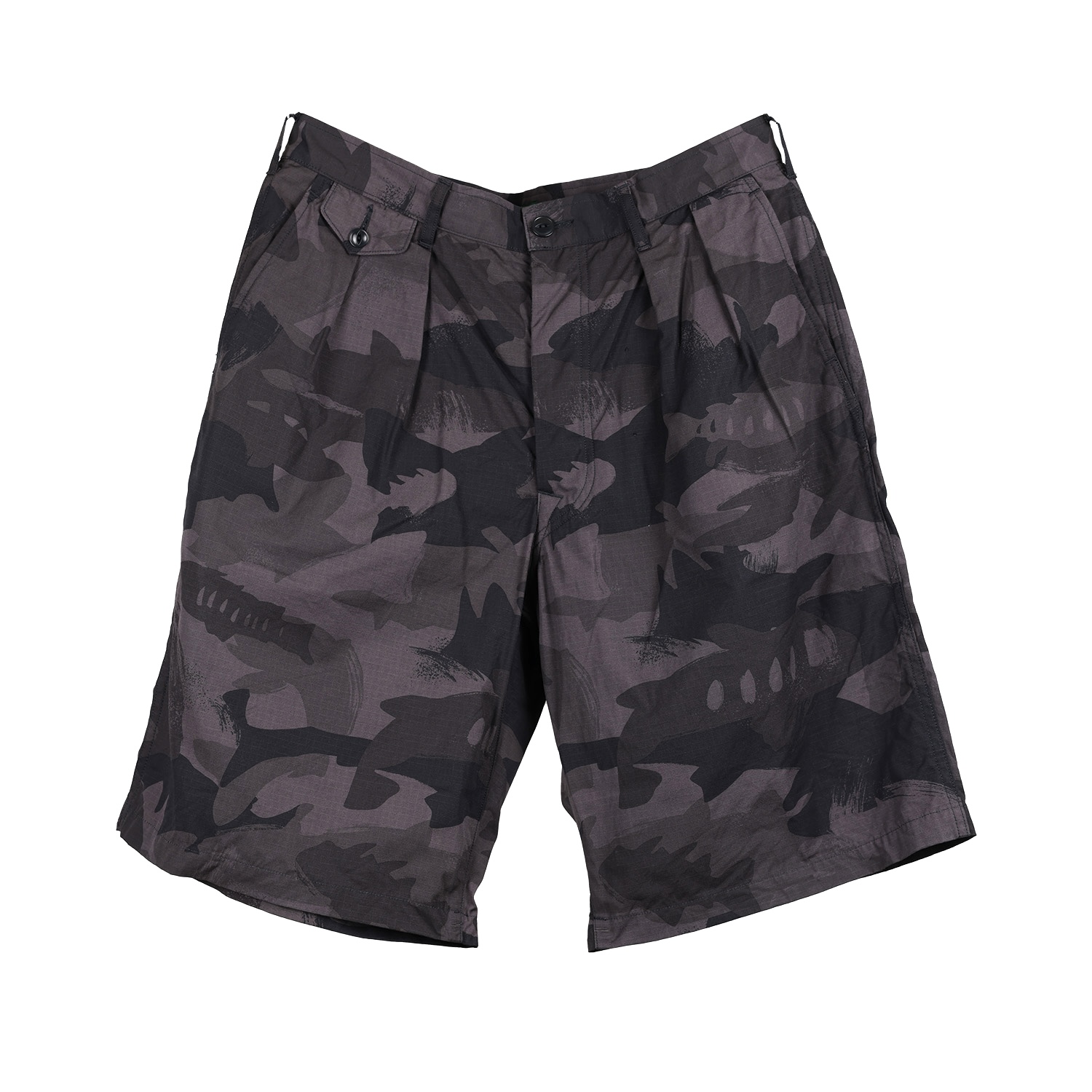 CAMO SHORTS ブラック F1